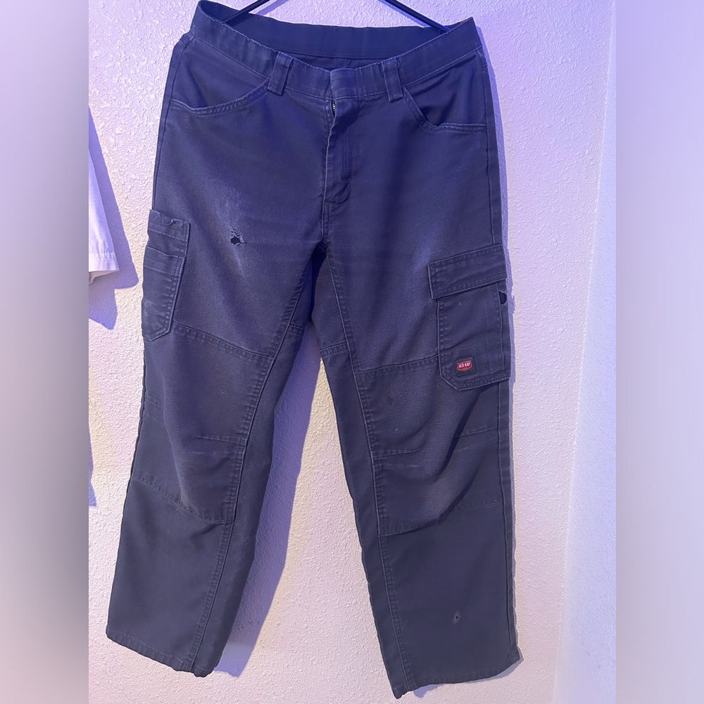 vintage red kap double knees Y2k 32x30 skater distressed